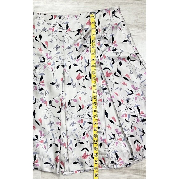 NIPPON BOUTIQUE PLEATED Silk Skirt. Size: 16 - Picture 4 of 7